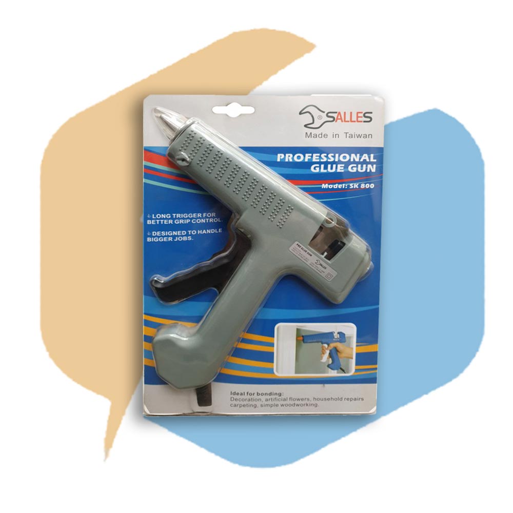 دستگاه تفنگ صنعتی 80 وات چسب حرارتی سالس Salles Glue Gun