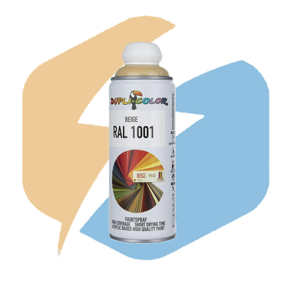 خرید اسپری رنگ دوپلی کالر مدل RAL گروه B بژ 1001
