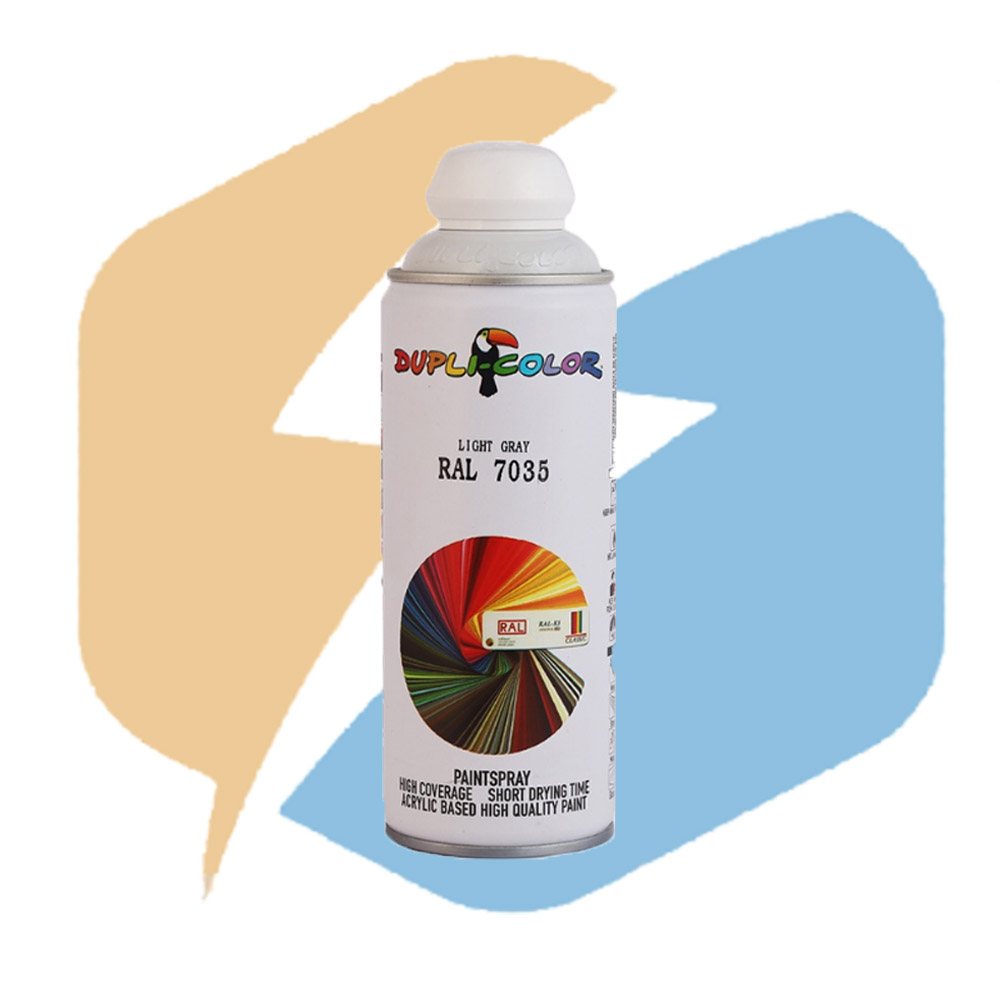 خرید خرید اسپری رنگ دوپلی کالر مدل RAL گروه B خاکستری روشن 7035